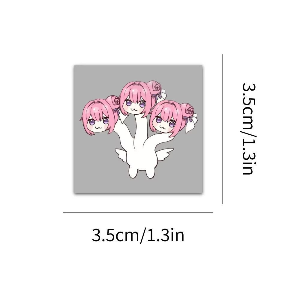 55Pcs Fun Doro Nikke Goddess of Victory Stickers Doro Decals for Phone Laptop Suitcase Notebook Skateboard Waterproof Stickers