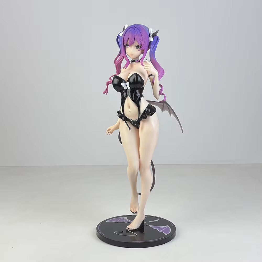 Anime Glowing Little Succubus Momoko 1/6 PVC Action Figure Toys 27Cm Momoroser Girls Anime Figure Model Collection Doll Gift