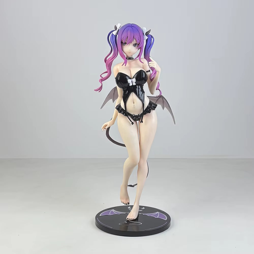 Anime Glowing Little Succubus Momoko 1/6 PVC Action Figure Toys 27Cm Momoroser Girls Anime Figure Model Collection Doll Gift