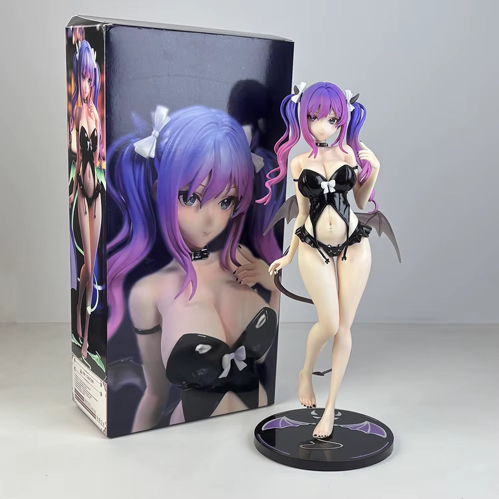 Anime Glowing Little Succubus Momoko 1/6 PVC Action Figure Toys 27Cm Momoroser Girls Anime Figure Model Collection Doll Gift
