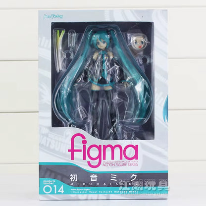 FIGMA 014 Miku Anime 15CM Action Figure Toys