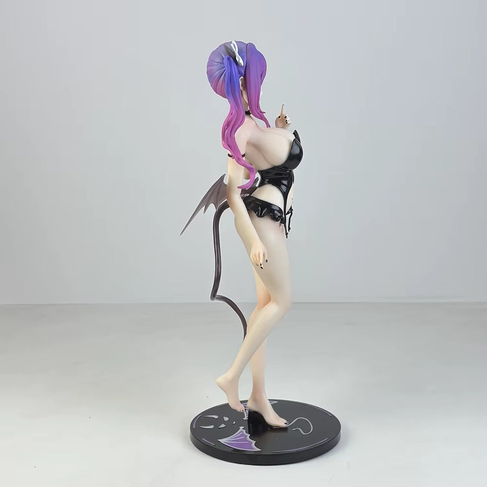 Anime Glowing Little Succubus Momoko 1/6 PVC Action Figure Toys 27Cm Momoroser Girls Anime Figure Model Collection Doll Gift